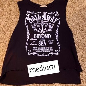 Beautiful Black Tank Top